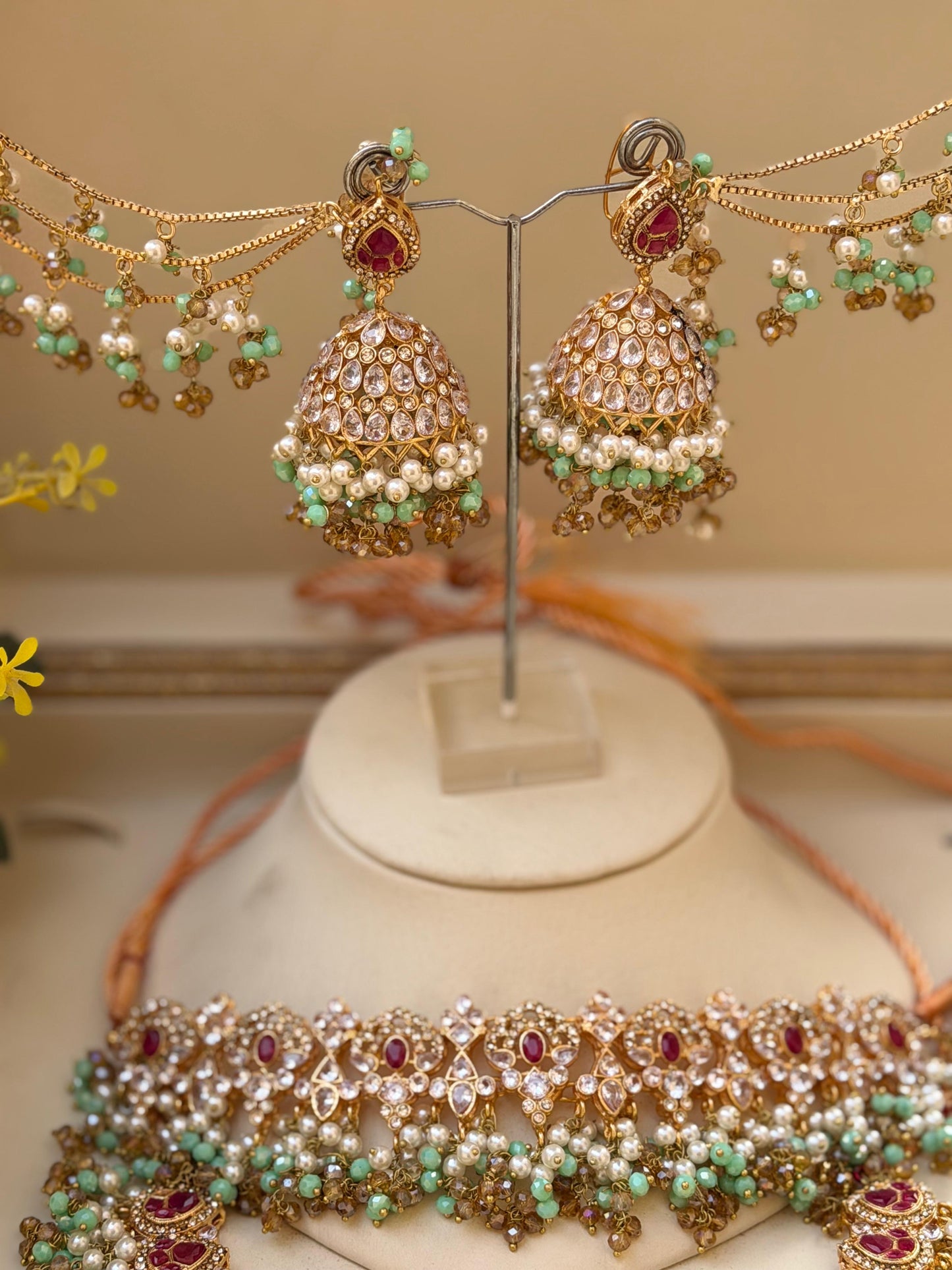 Multicolor Bridal Set