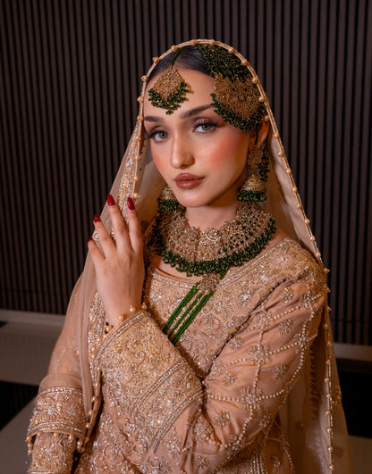 Green Bridal Jewellery Set
