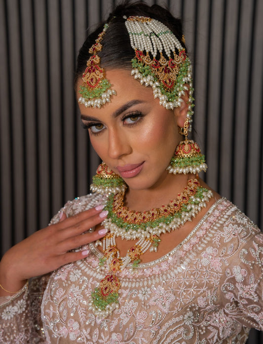Multicolor Bridal Set