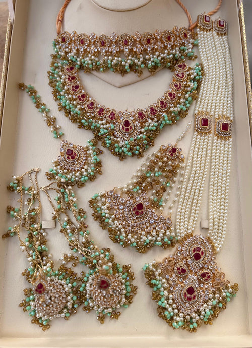 Multicolor Bridal Set