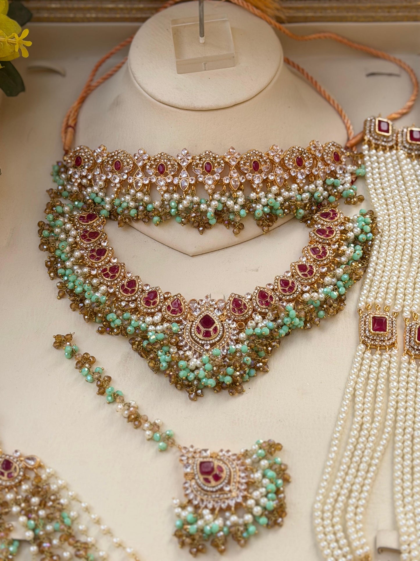 Multicolor Bridal Set
